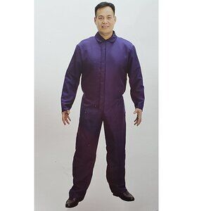 Dark Blue Slasher Boiler Suit Men Costume Cosplay Outfit , XL, NWT